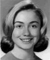 Hillary Clinton in high school. Click to enlarge.